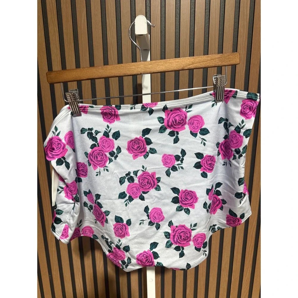 Good American NWT Satin Boy Swim Bikini Shorts - Size 3XL - MSRP‎ $79